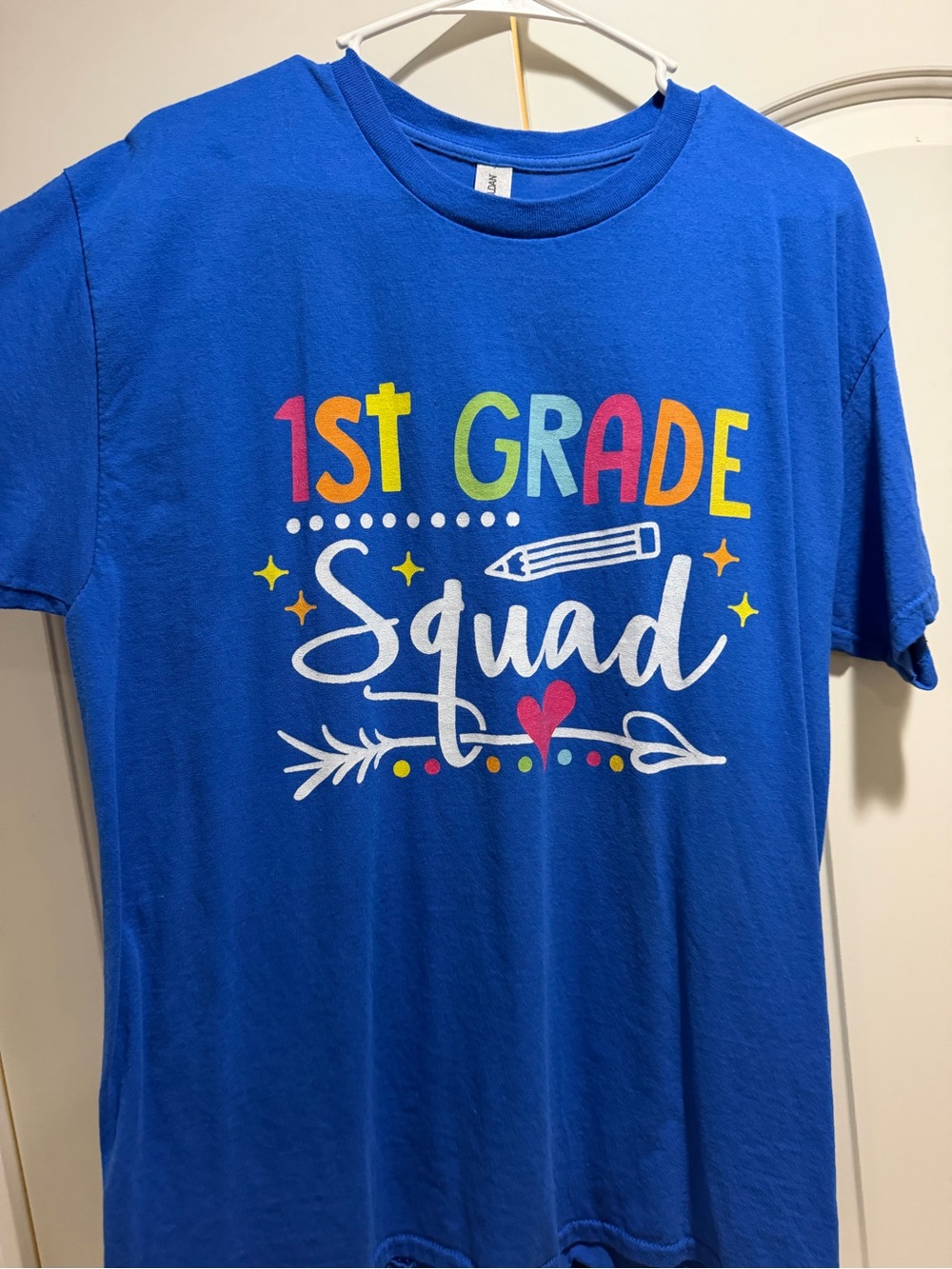 1st Grade Squad T-Shirt - Blue